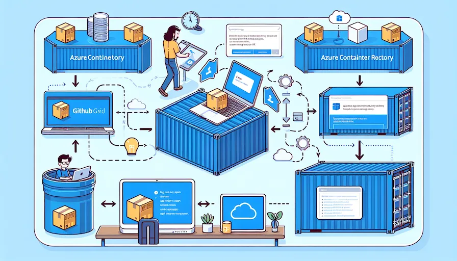 GitHub Actions でコンテナイメージを Azure Container Registry に Push し、 Azure Container Apps にデプロイする方法